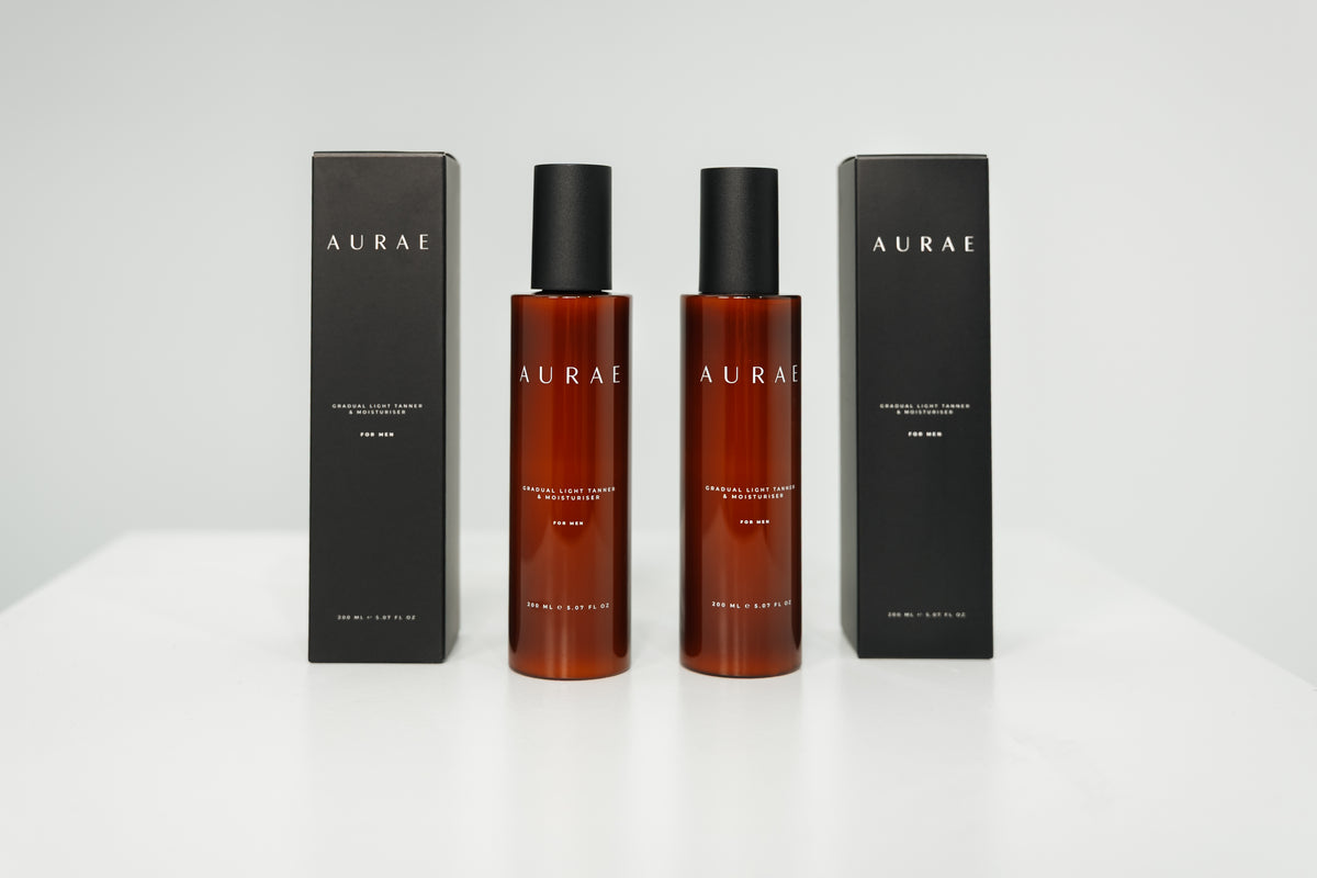 AURAE Gradual Light Tanner & Moisturiser — 2 Pack