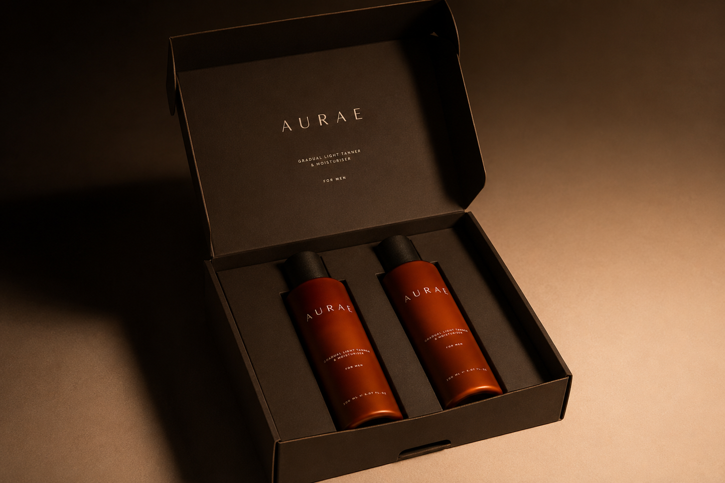 AURAE Gradual Light Tanner & Moisturiser — 2 Pack